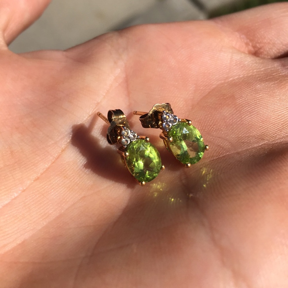 Genuine Diamond Earrings